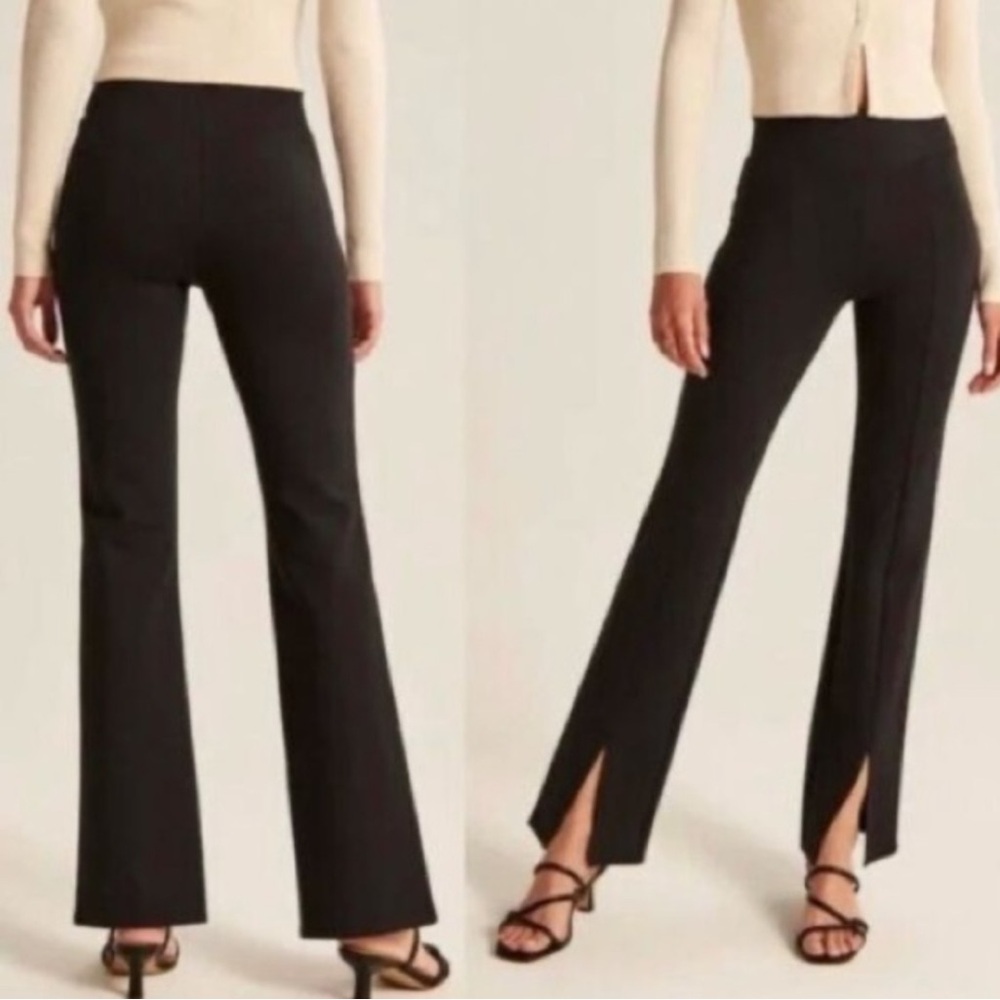 Abercrombie & Fitch Split Hem Flared Pants - Picture 5 of 6